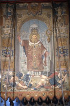 Vai alla pagina Delfinone, da Posterla, su disegno di Arcimboldi e Meda, Il Gonfalone di Milano