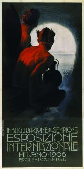 Vai alla pagina Leopoldo Metlicovitz, Inaugurazione del Sempione. Esposizione Internazionale Milano 1906