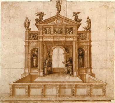 Agostino Busti detto il Bambaia, Progetto per un altare