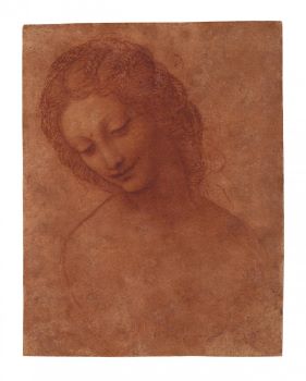 Leonardo da Vinci, Studio per la testa di Leda