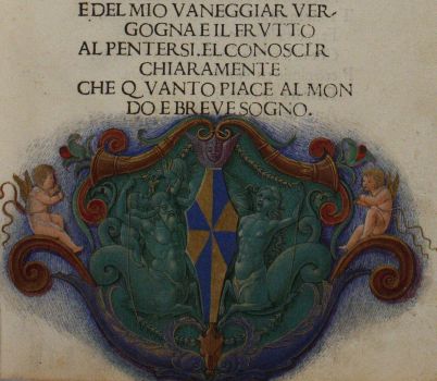 Vai alla pagina Un&rsquo;edizione padovana del Canzoniere e delle Rime di Petrarca