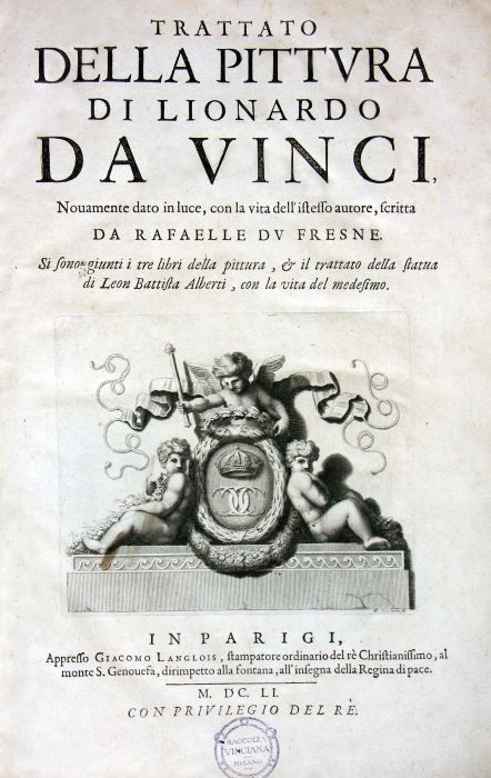 Vai alla pagina Trattato della pittura di Lionardo da Vinci (Editio princeps)