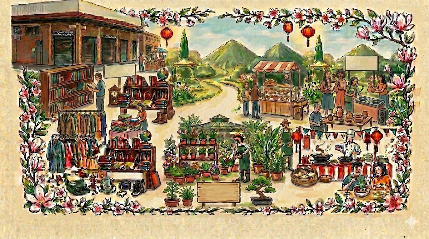 Mercatino delle 4 stagioni di QT8: Primavera